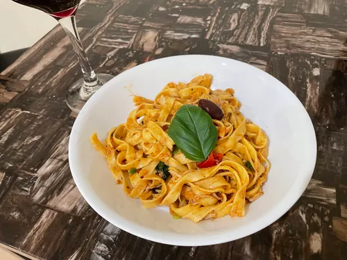 Crab Pasta, inspired by Dino's Grotto in DC (RIP)