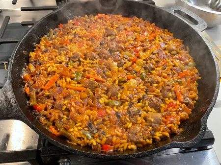 House Lamb Paella